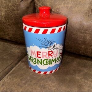 Department 56 Grinch Cookie Jar